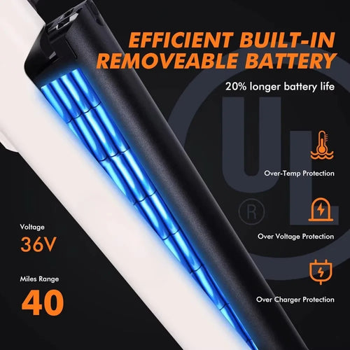 eBike Boys 750W Motor E-Bike - Water Resistant, 7-Speed Performance